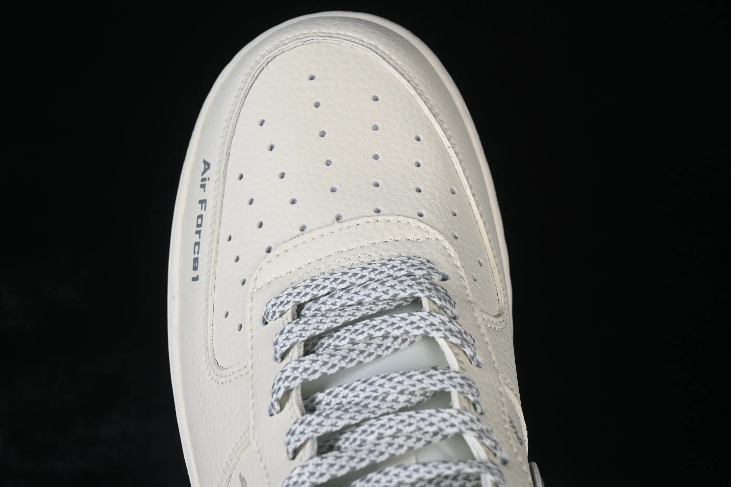 All categories Nk Air Force 1 Air Force series Nk Air Force 1 Low Air Force low-top Nike Air Force 1'07 Low Gucci joint rice gray pig leather Air Force 1 low-top casual sneakers XL1982-330